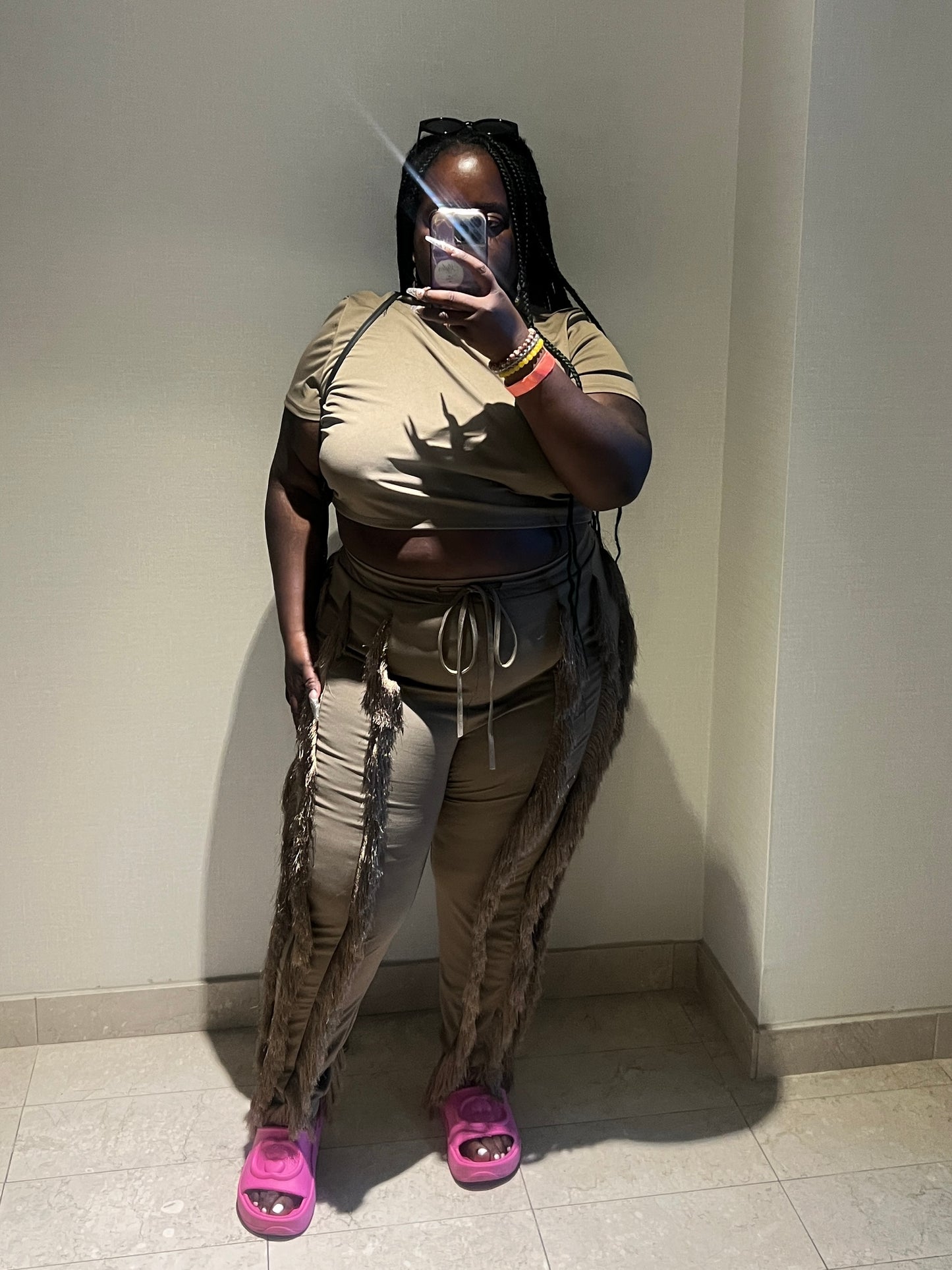 Jordan | Tassel Pant Set