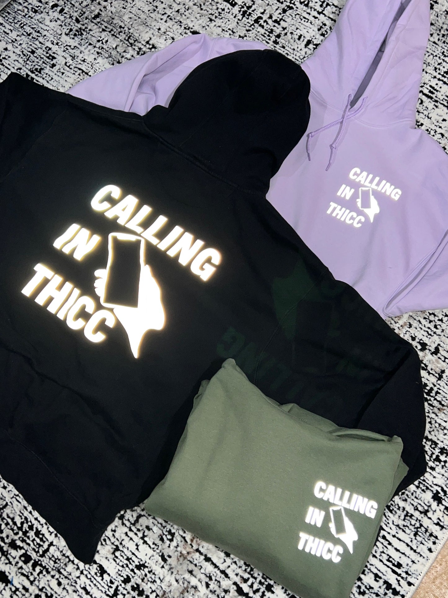 Calling In Thicc Hoodie