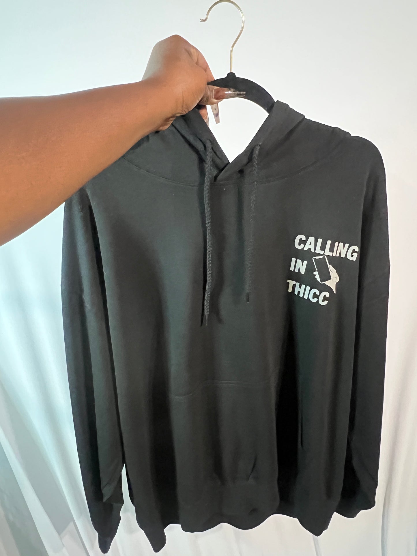 Calling In Thicc Hoodie