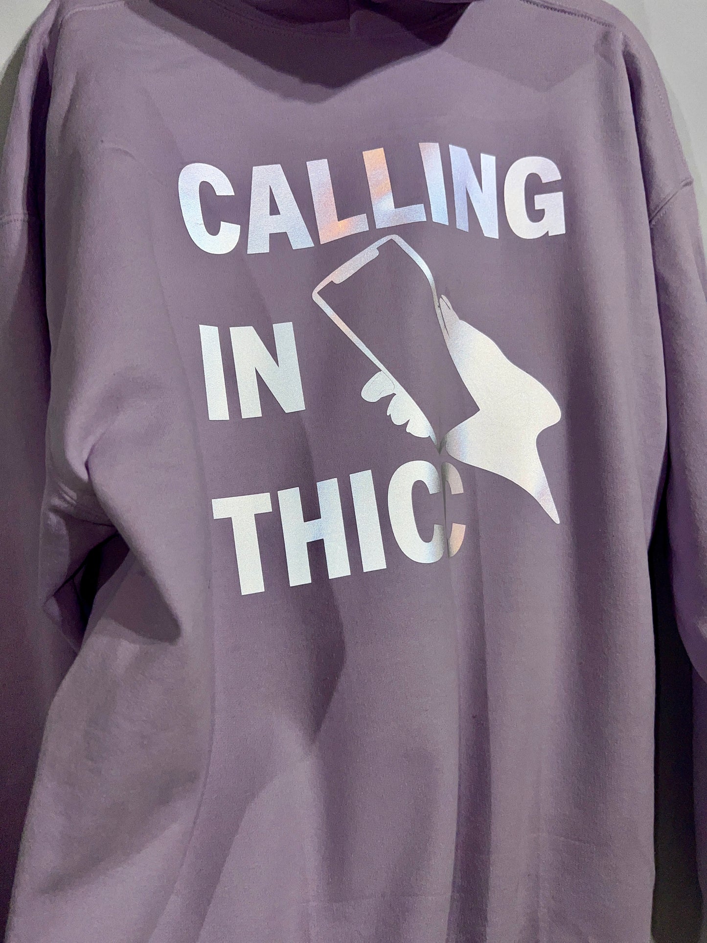 Calling In Thicc Hoodie