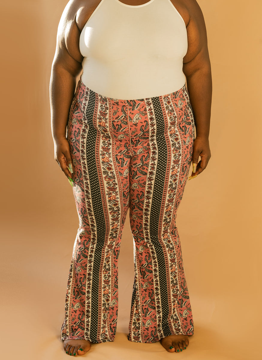 Clap Down  Flare Pants – Styles of a Curvy Girl