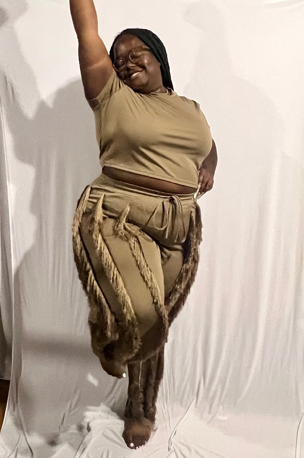 Jordan | Tassel Pant Set