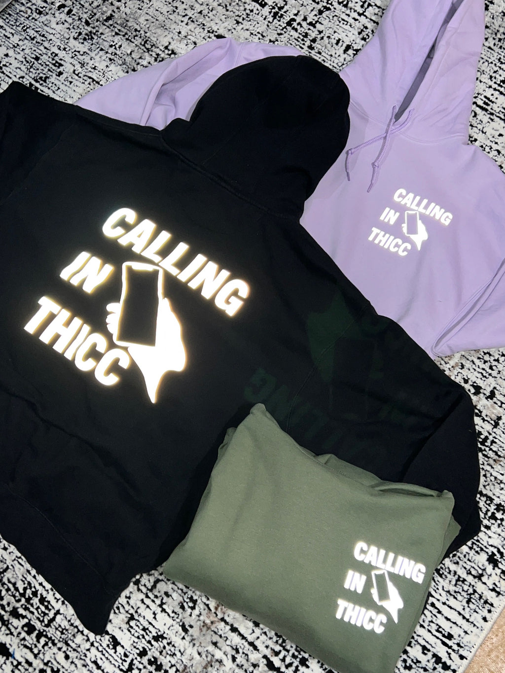 Calling In Thicc Hoodie