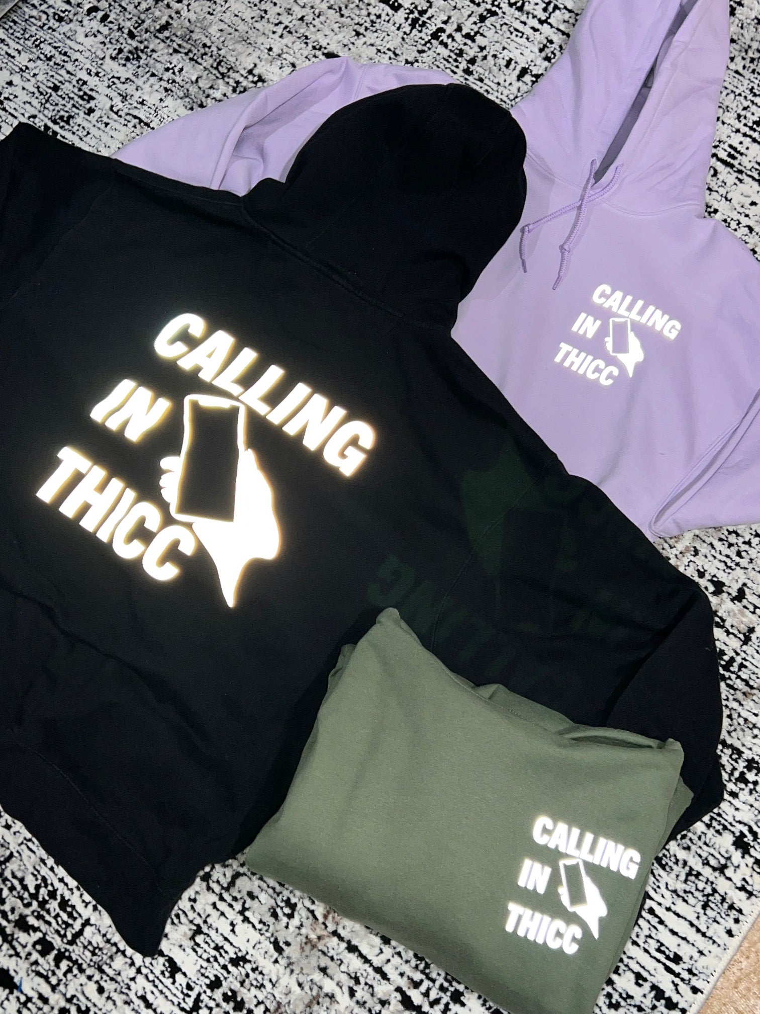 Calling In Thicc Hoodie