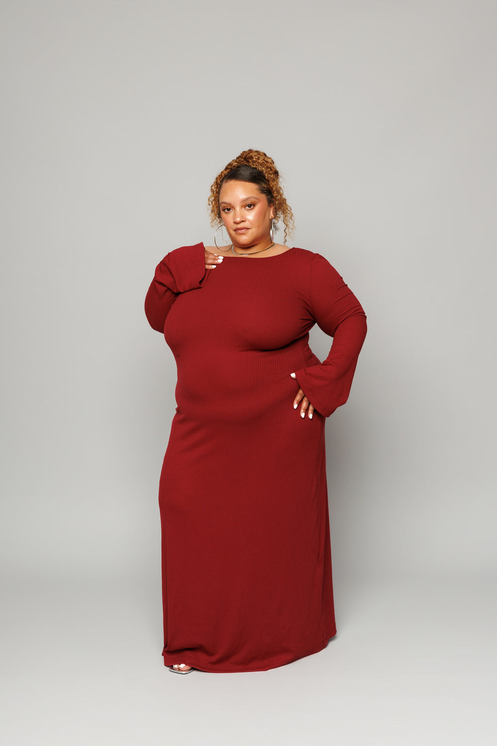 Cyn | Knit Backless Dress