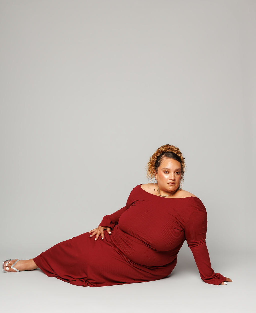 Cyn | Knit Backless Dress